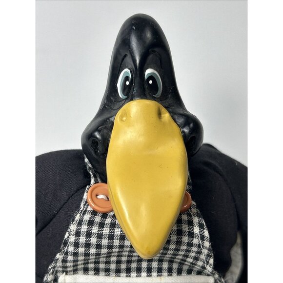 Old Crow Shelf Sitters Geezer Gallery Original Tags Funny Gift - Picture 4 of 8